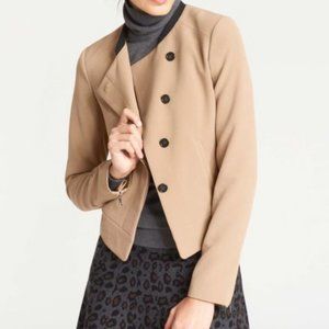 ANN TAYLOR | Asymmetrical Button Jacket